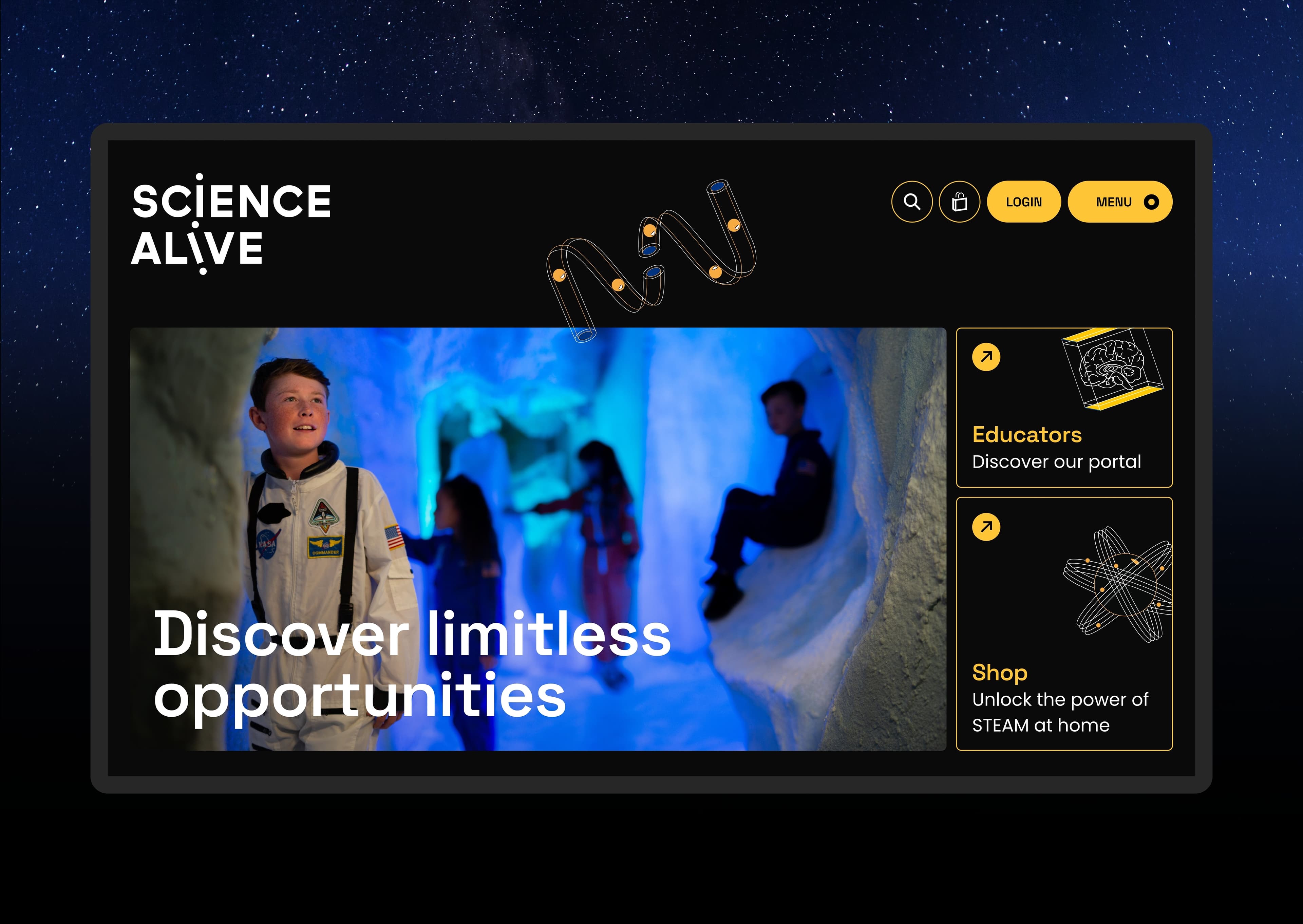 Science Alive Website