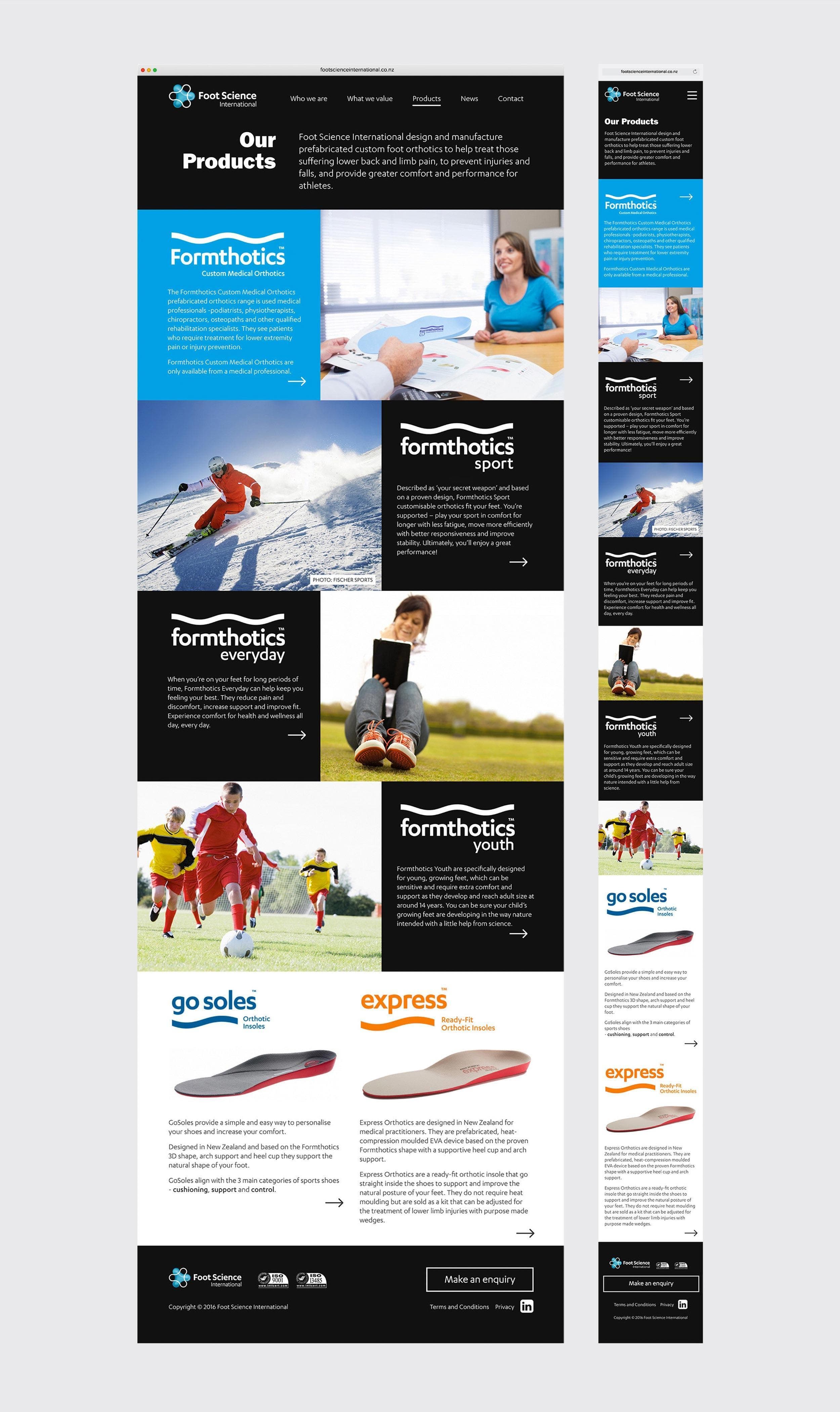 Footscience website 02