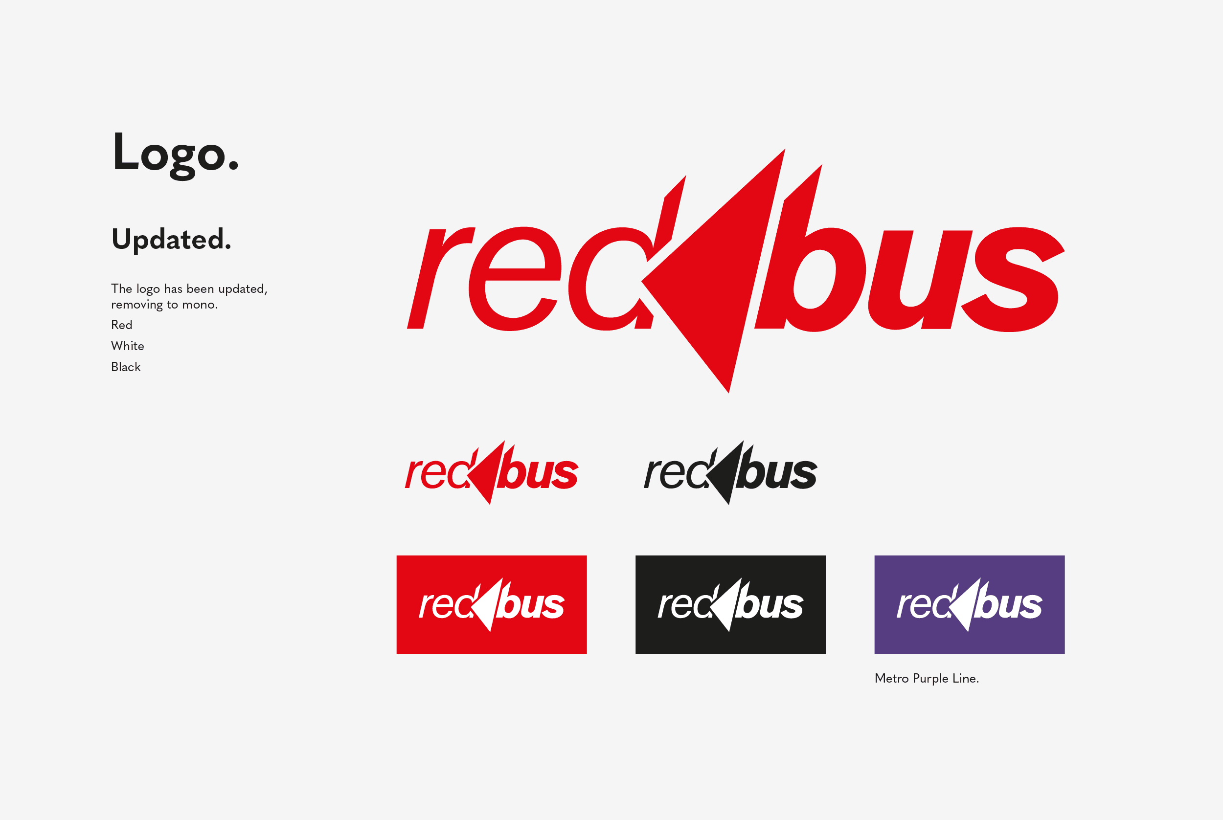 Red Bus Typography2